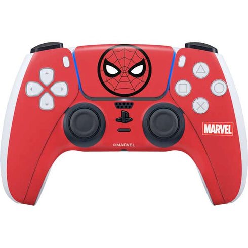 Marvel Spiderman Spiderman Emblem PS5 Controller Skin